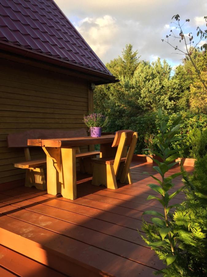 Domek Nad Jeziorem Otalzyno Pomieczyno Exterior foto